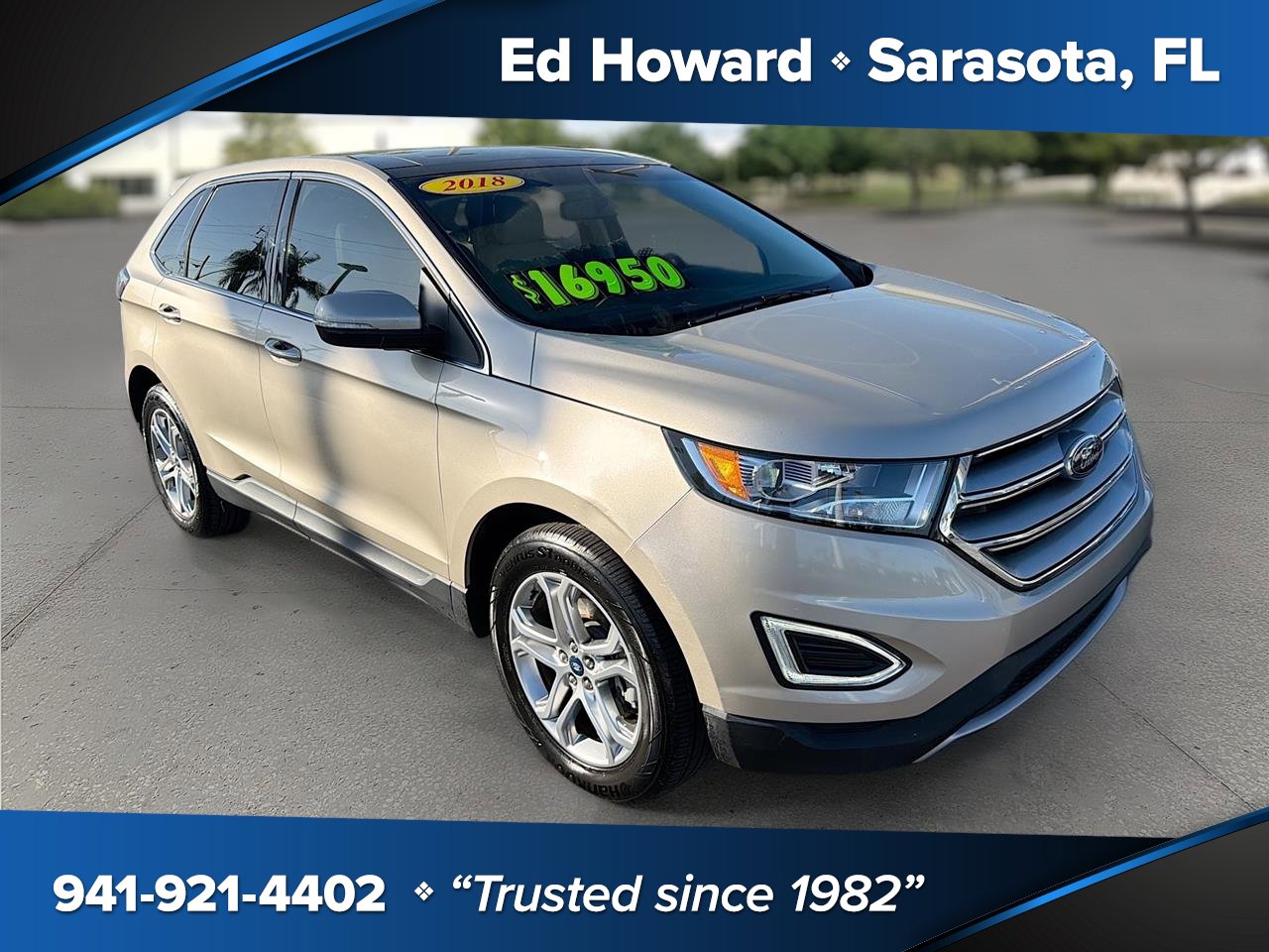 Used 2018 Ford Edge Titanium w/ Equipment Group 301A image 1