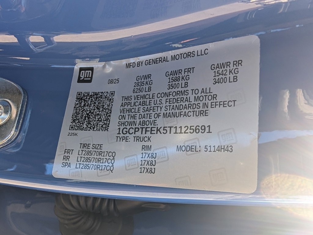 New 2026 Chevrolet Colorado ZR2 w/ Technology Package image 25