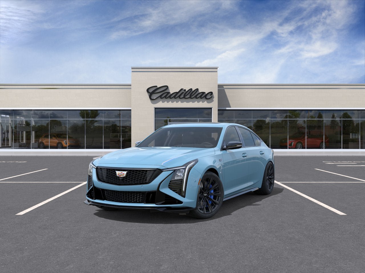 New 2026 Cadillac CT5 V Blackwing w/ LPO, Blue Accent Package RWD image 8