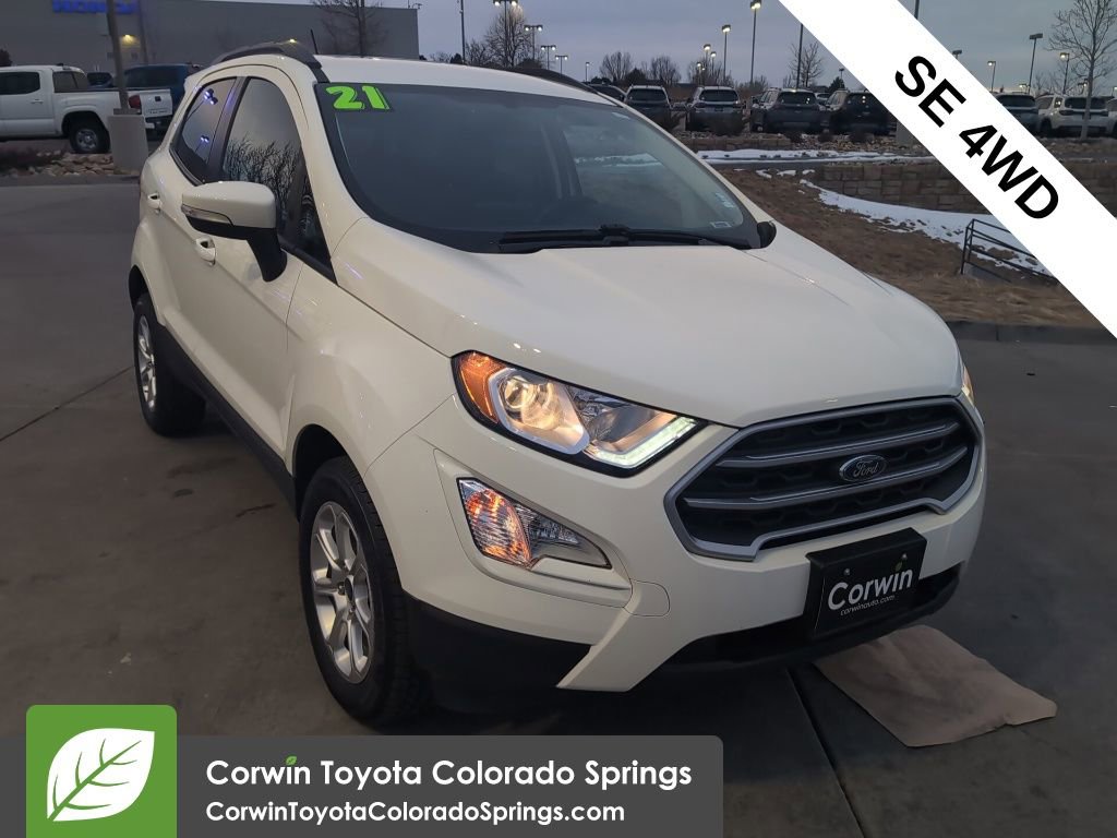 Used 2021 Ford EcoSport SE w/ SE Convenience Package