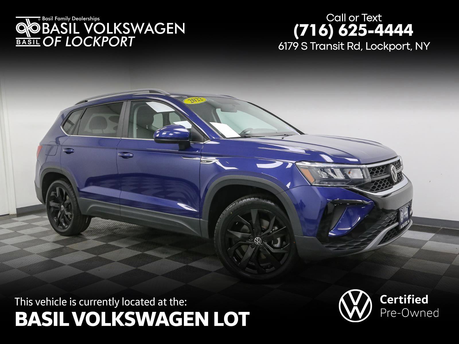 Certified 2022 Volkswagen Taos SE
