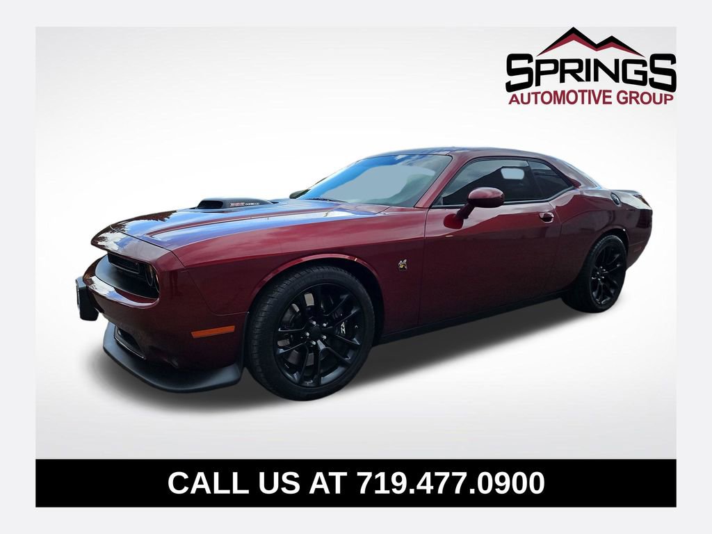 Used 2022 Dodge Challenger R/T Scat Pack w/ Shaker Package RWD image 1