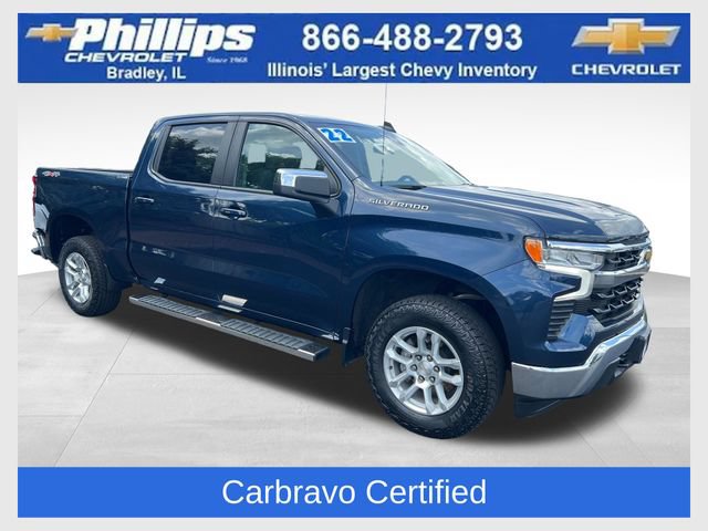 Certified 2022 Chevrolet Silverado 1500 LT AWD/4WD image 1