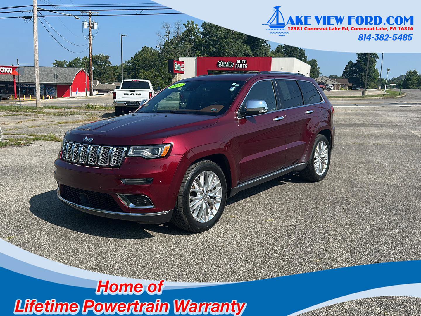 Used 2017 Jeep Grand Cherokee Summit