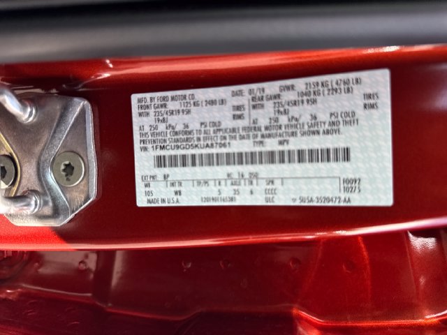 Used 2019 Ford Escape SE AWD/4WD image 30
