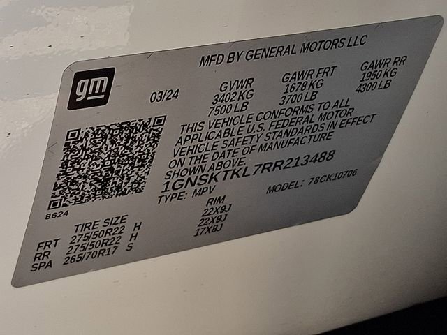 Certified 2024 Chevrolet Tahoe High Country AWD/4WD image 28