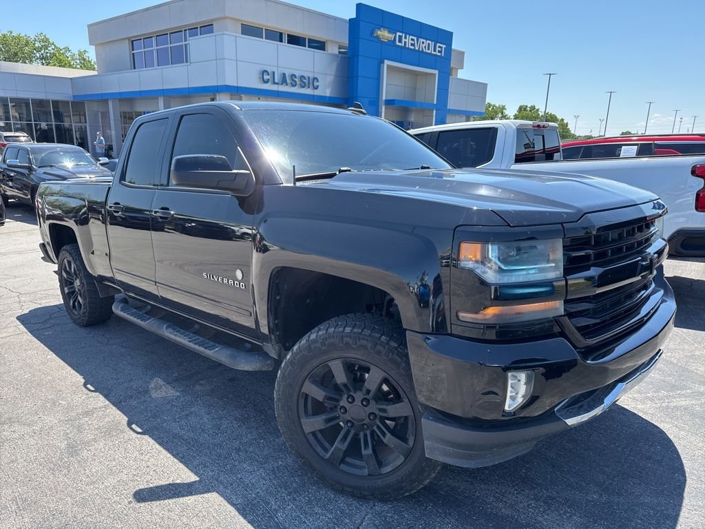 Used 2017 Chevrolet Silverado 1500 LT w/ LPO, Black Pack AWD/4WD image 1