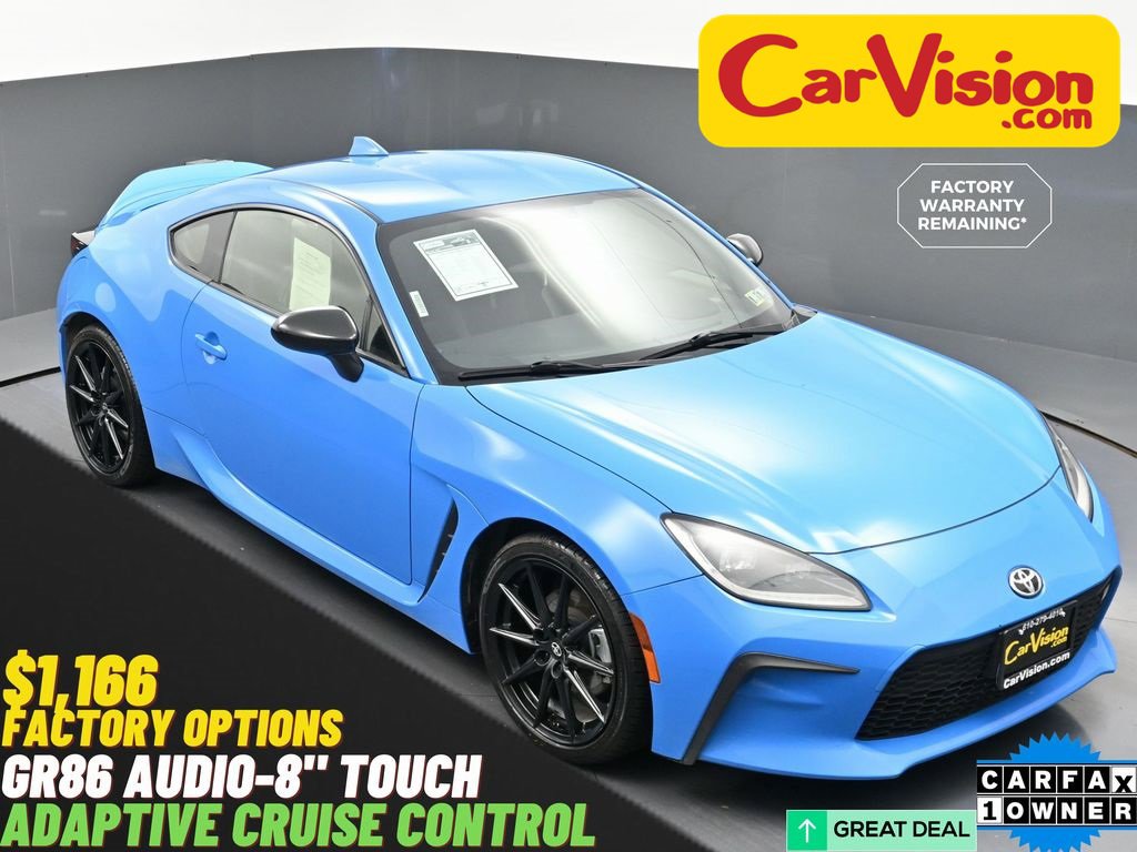 Used 2022 Toyota GR86 Premium w/ ALL Weather Mat Package (TMS)