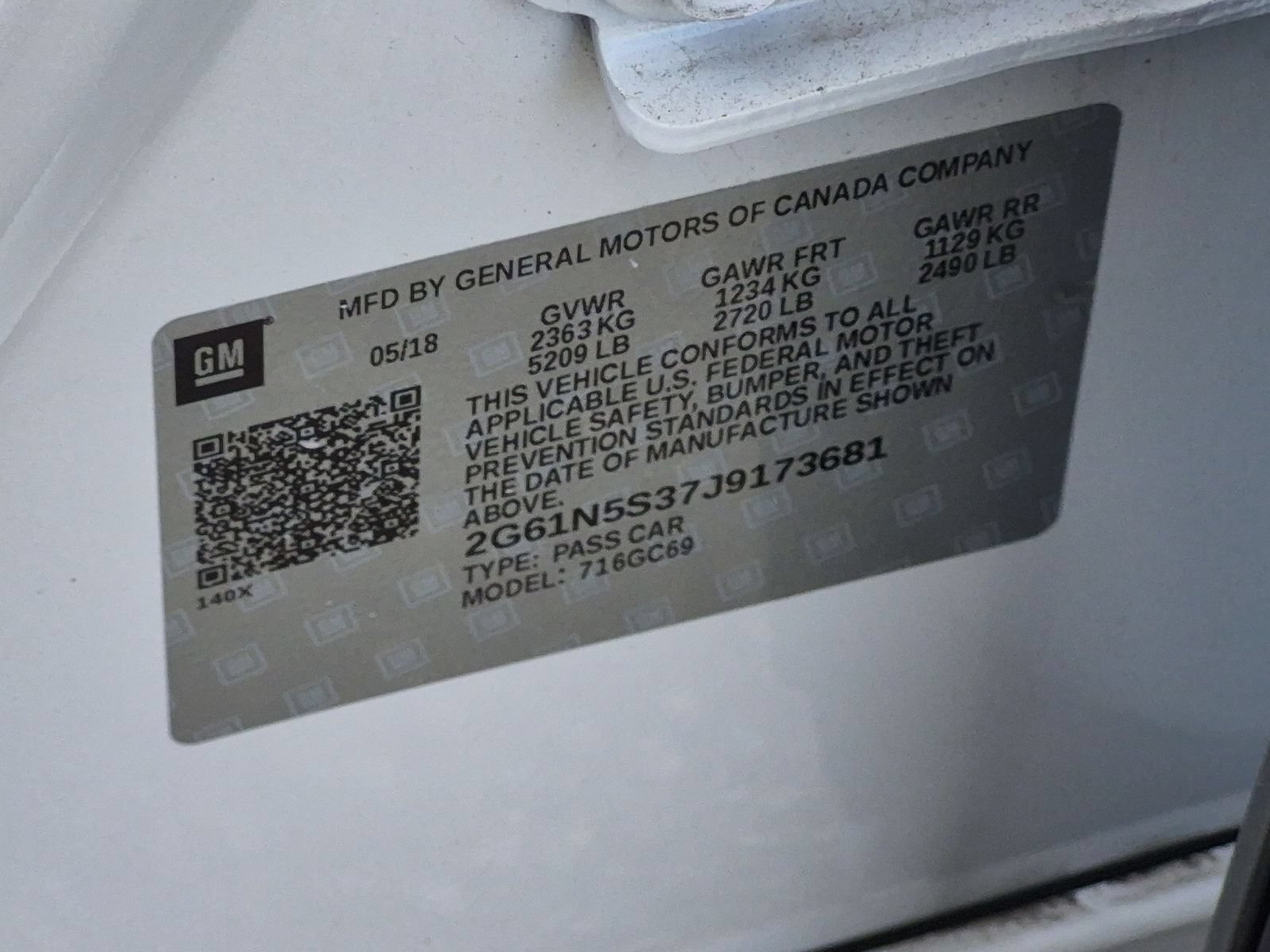 Used 2018 Cadillac XTS Luxury w/ Driver Awareness Package AWD/4WD image 31