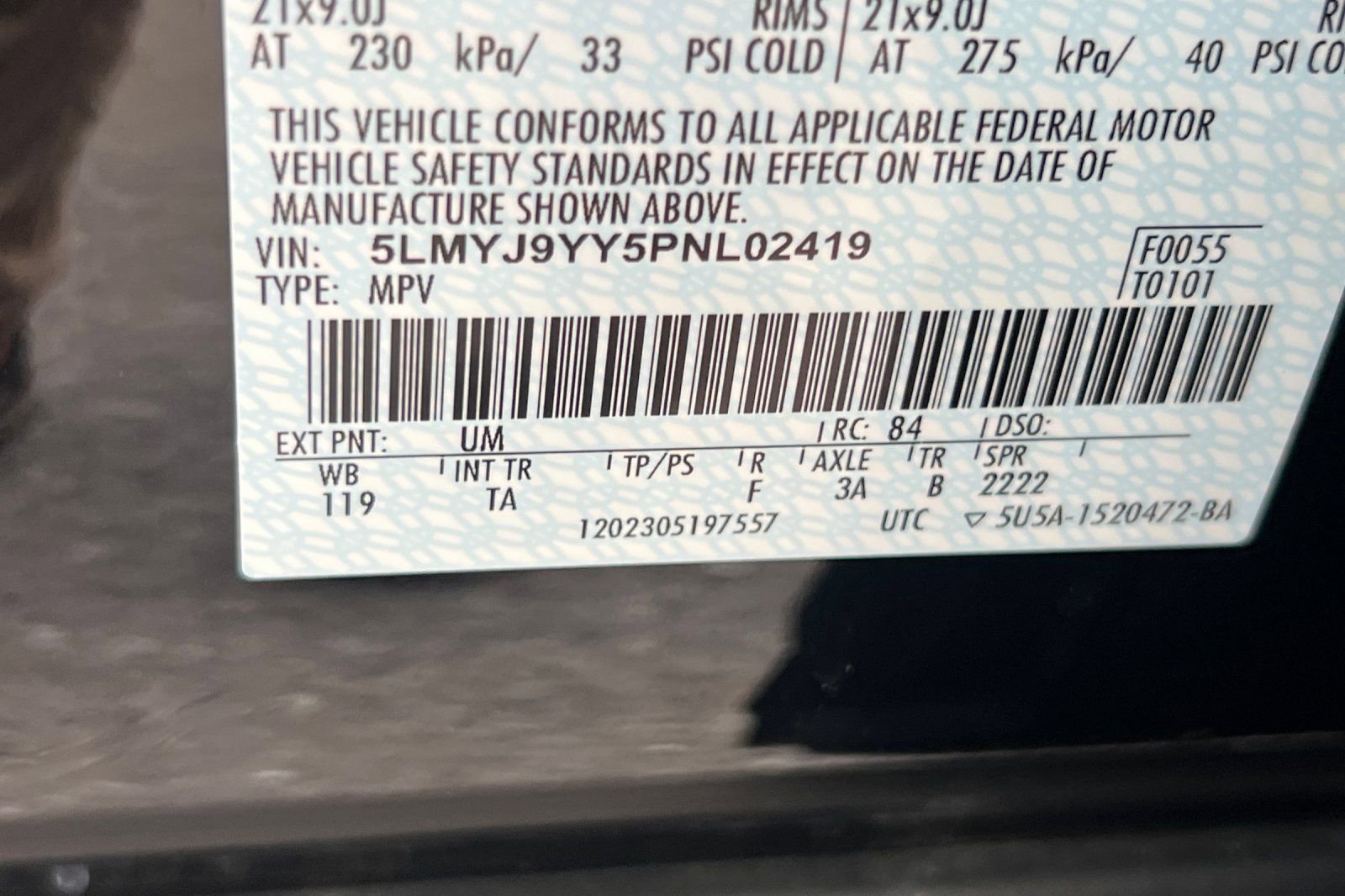Certified 2023 Lincoln Aviator Black Label Grand Touring w/ Class IV Trailer Tow Package image 31