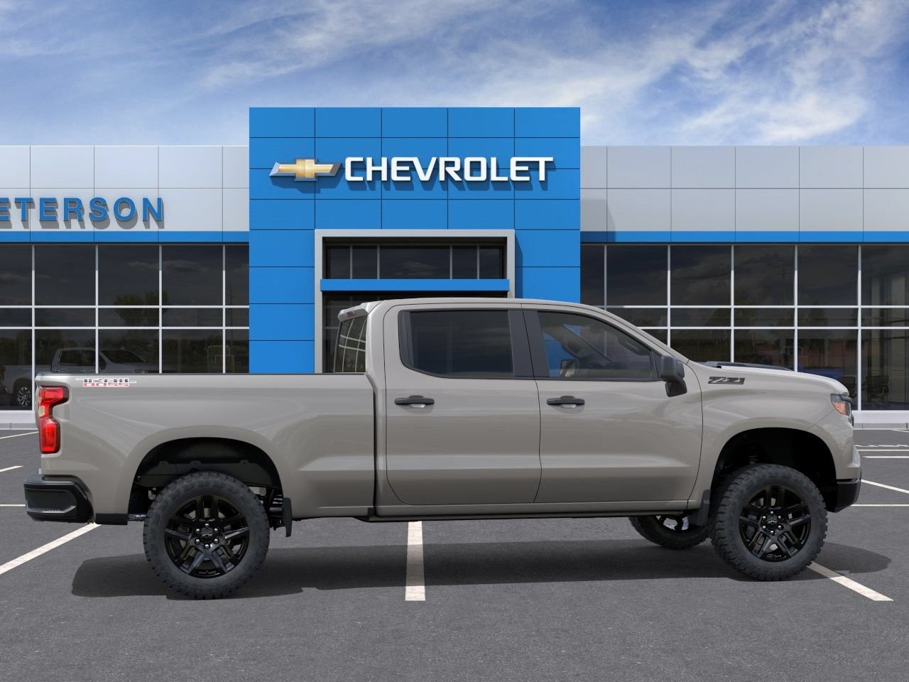 New 2026 Chevrolet Silverado 1500 Custom Trail Boss w/ Dark Appearance Package AWD/4WD image 4