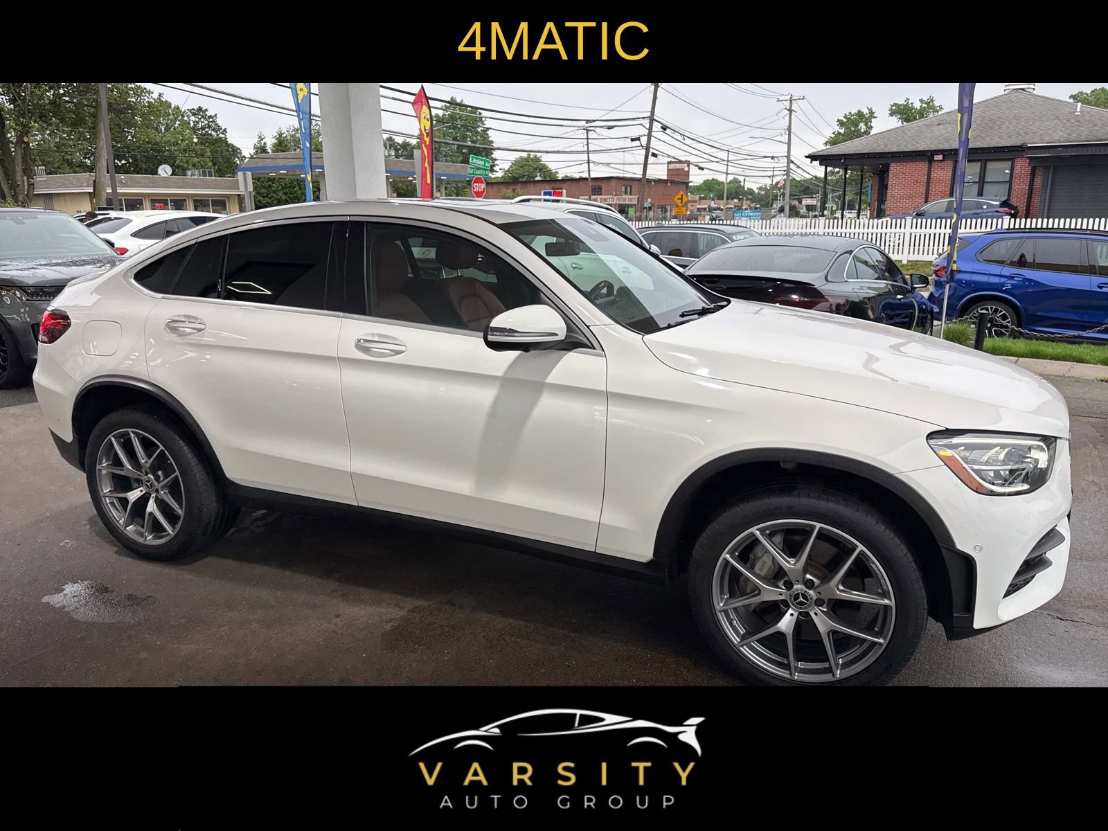 Used 2022 Mercedes-Benz GLC 300 4MATIC Coupe w/ AMG Line image 4