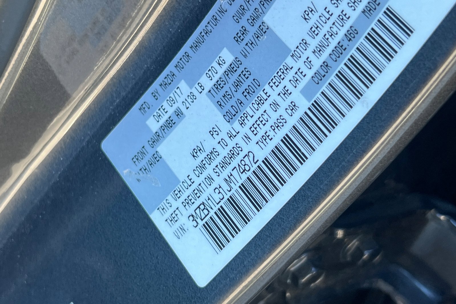 Used 2018 MAZDA MAZDA3 Touring image 28