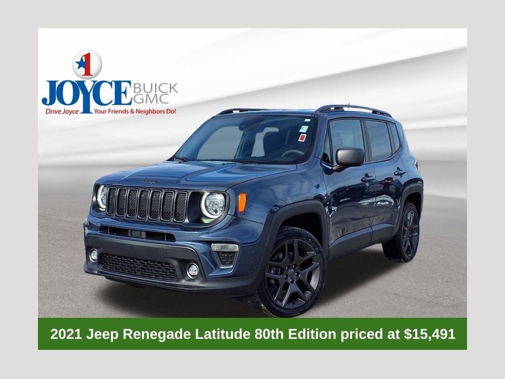 Used 2021 Jeep Renegade Latitude w/ Luxury Group II image 1