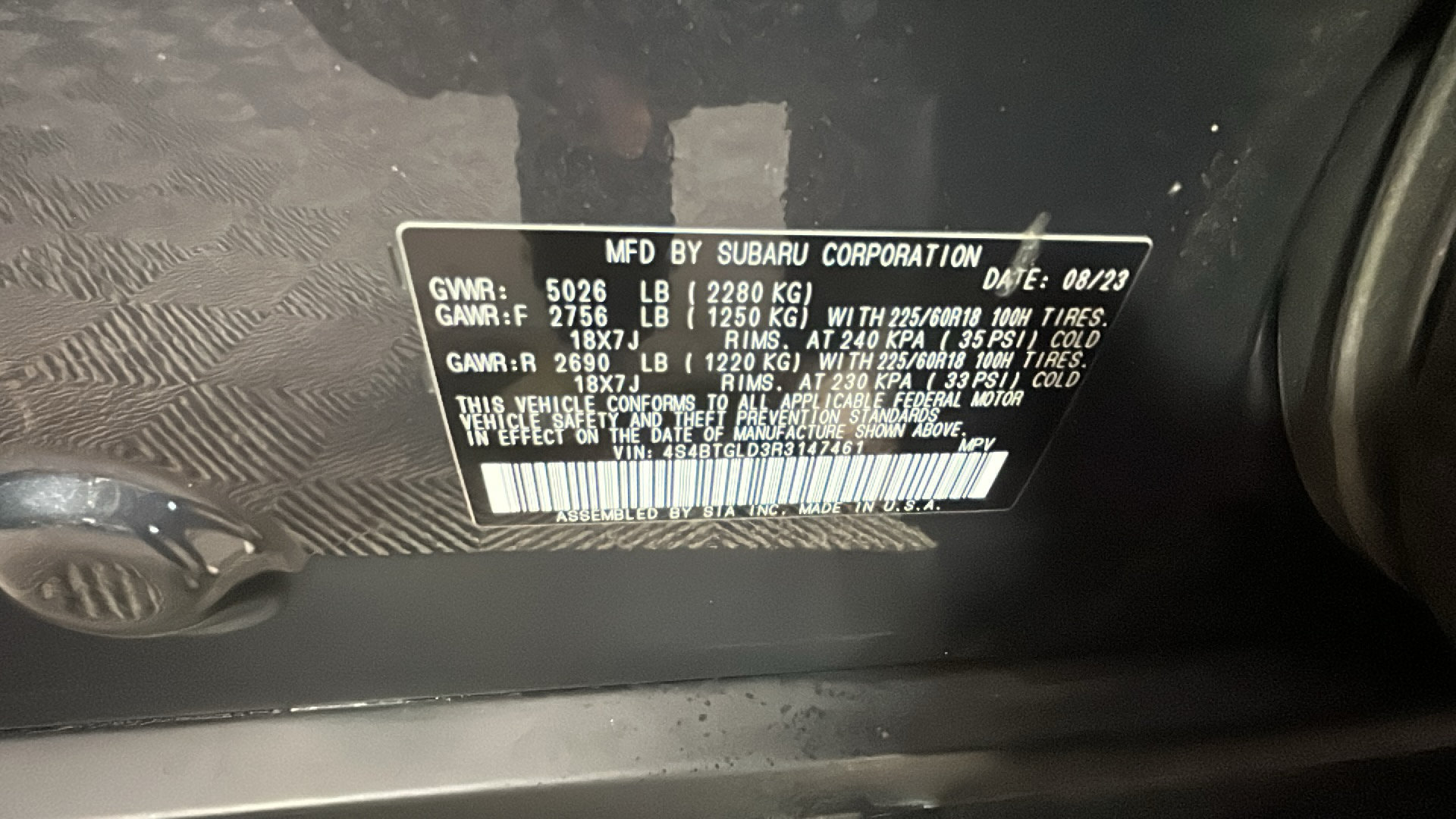 Used 2024 Subaru Outback Onyx Edition XT AWD/4WD image 11