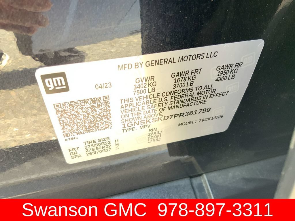Used 2023 Chevrolet Tahoe Premier w/ Premium Package 2 AWD/4WD image 34
