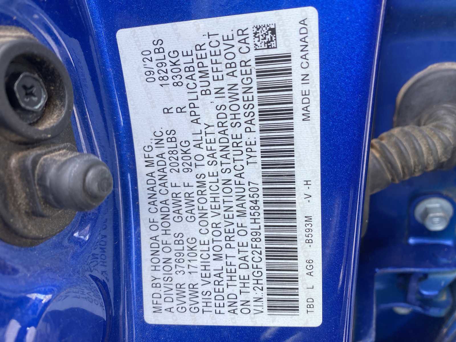 Used 2020 Honda Civic Sport image 32