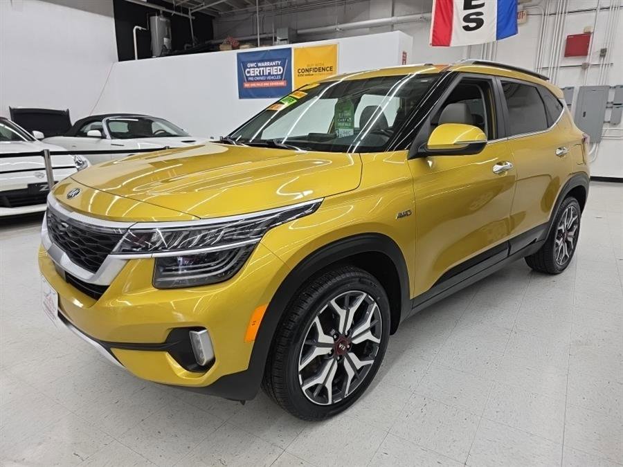 Used 2021 Kia Seltos SX w/ SX Sunroof Package AWD/4WD image 3