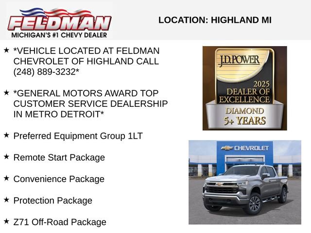 New 2026 Chevrolet Silverado 1500 LT w/ Z71 Off-Road Package AWD/4WD image 3