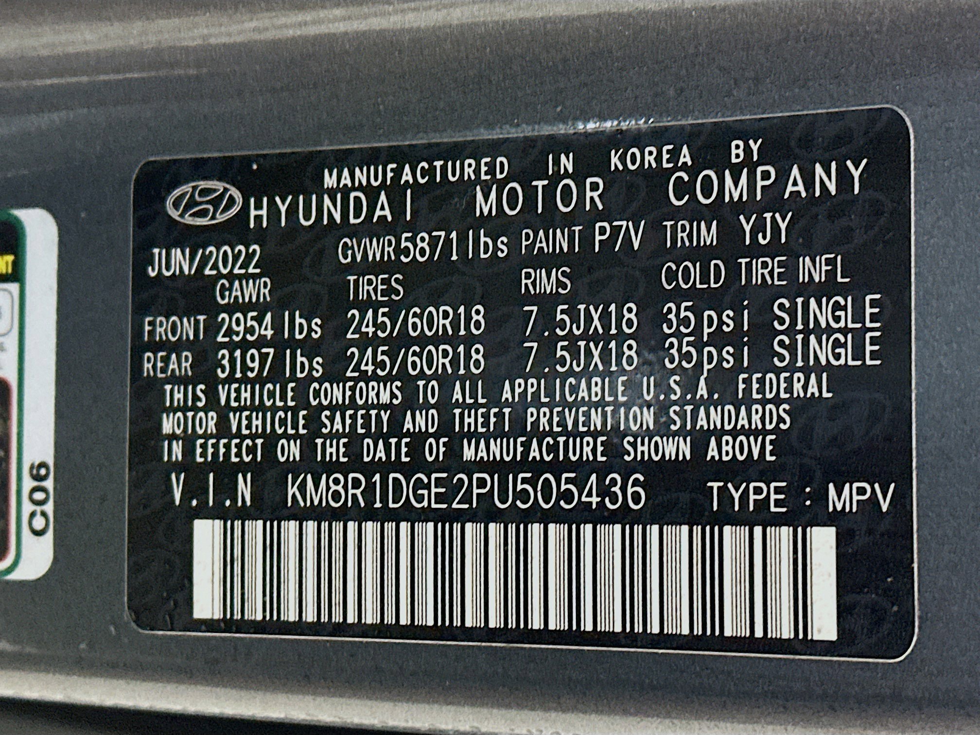 Used 2023 Hyundai Palisade SE w/ Cargo Package image 31