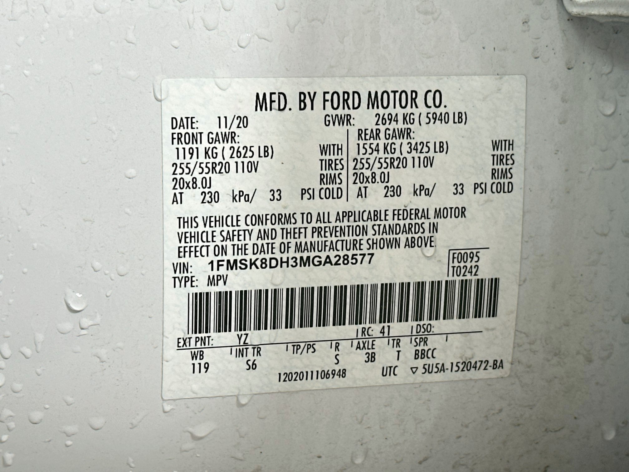 Used 2021 Ford Explorer XLT w/ Equipment Group 202A AWD/4WD image 31