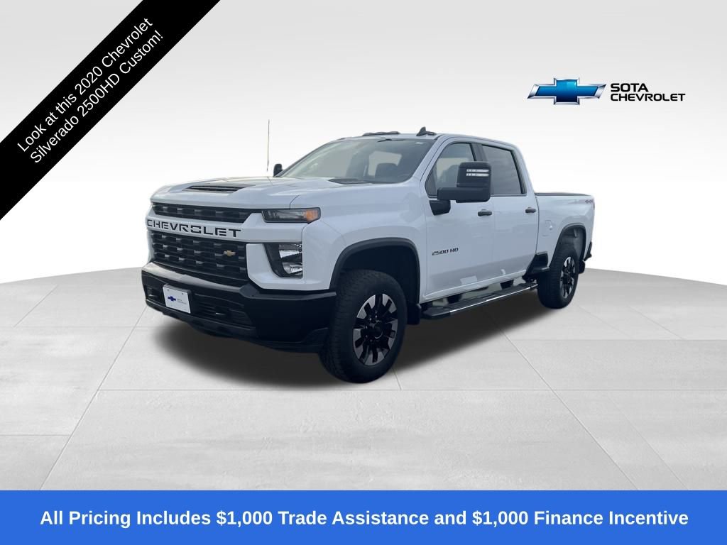Used 2020 Chevrolet Silverado 2500 Custom w/ Custom Value Package