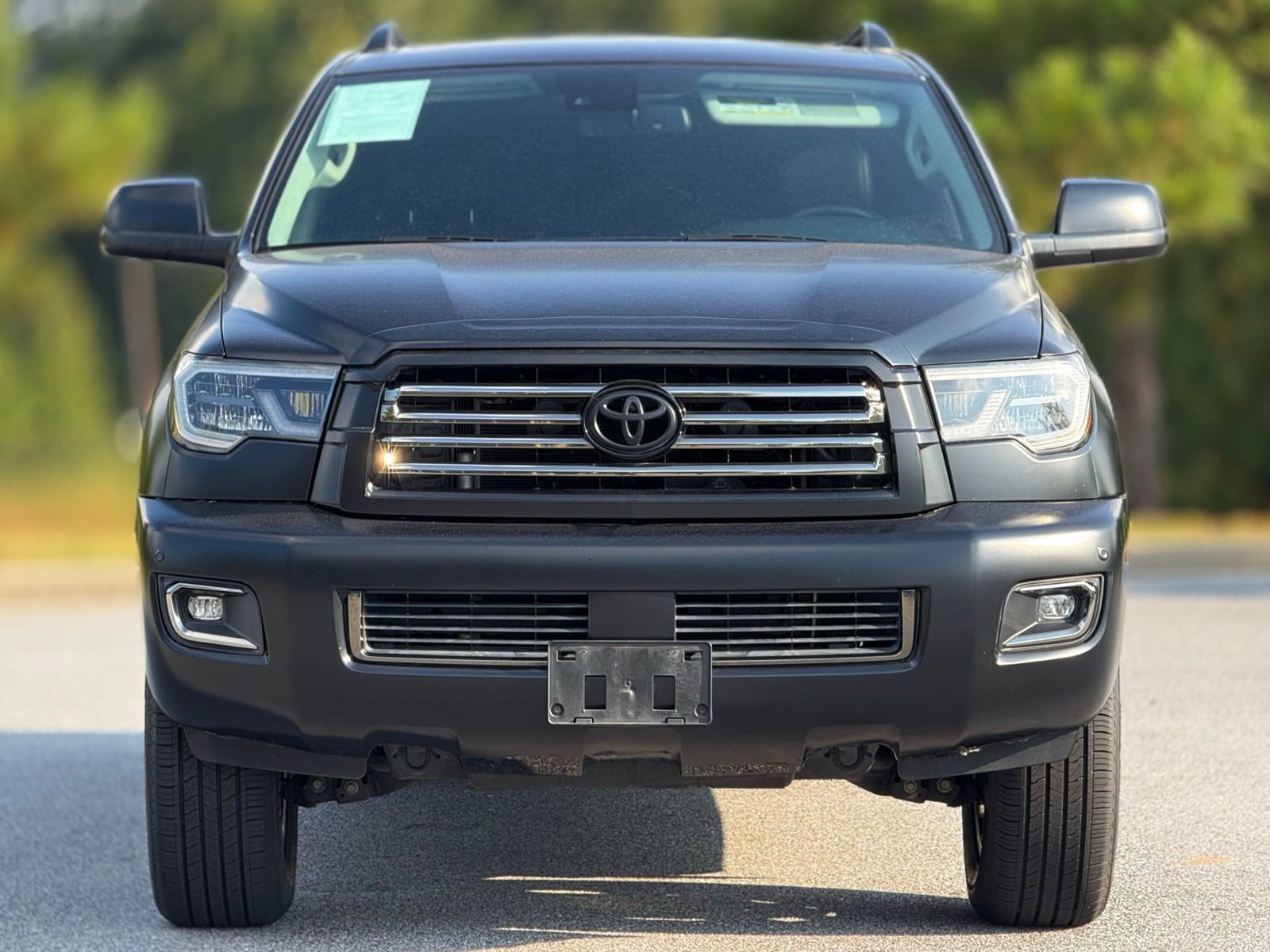 Used 2021 Toyota Sequoia Nightshade w/ Safety & Convenience Package RWD image 2