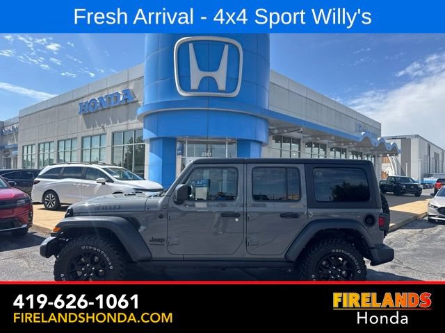 Used 2021 Jeep Wrangler Unlimited Sport AWD/4WD image 1