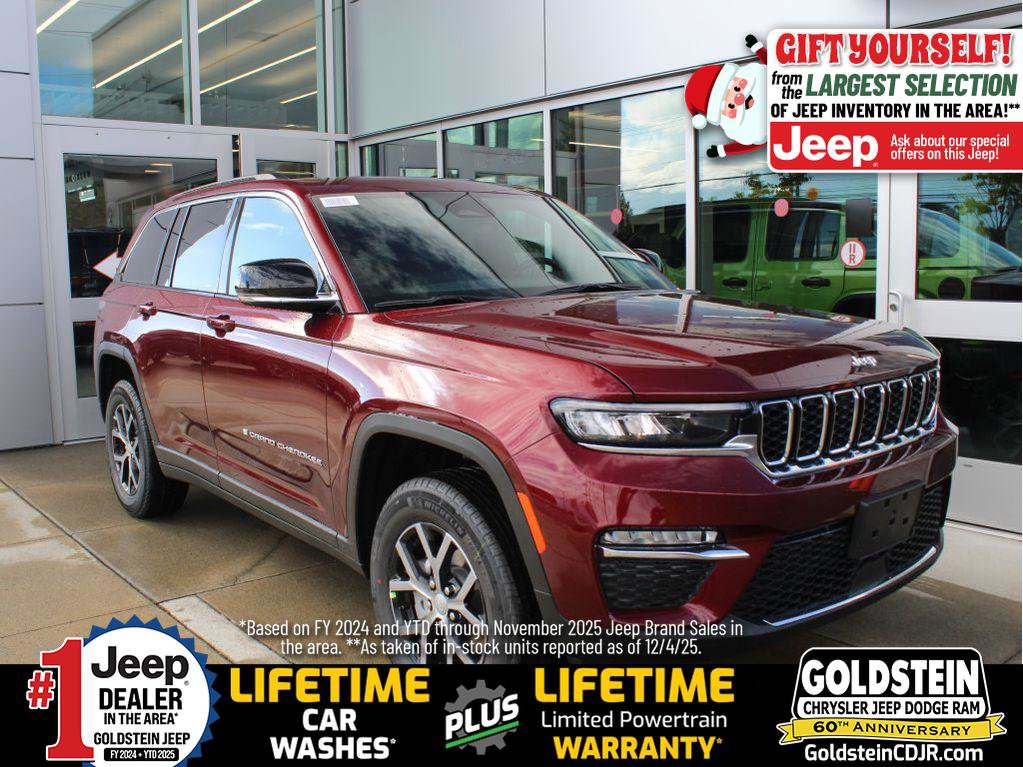 New 2025 Jeep Grand Cherokee Limited w/ Trailer Tow Package