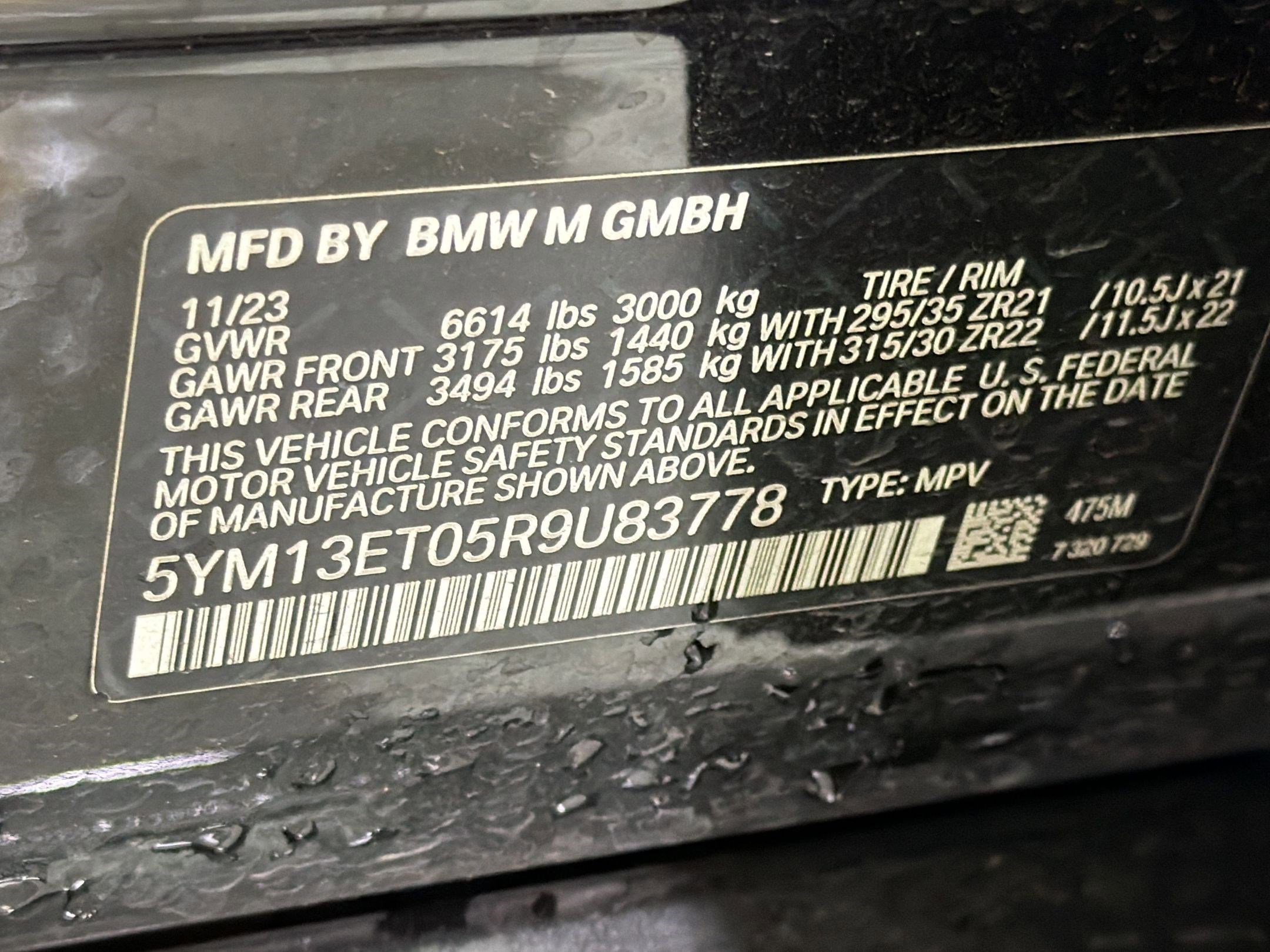 Used 2024 BMW X5 M Competition w/ Executive Package AWD/4WD image 22
