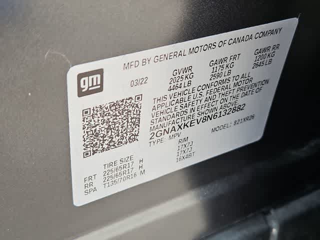 Used 2022 Chevrolet Equinox LT FWD image 29