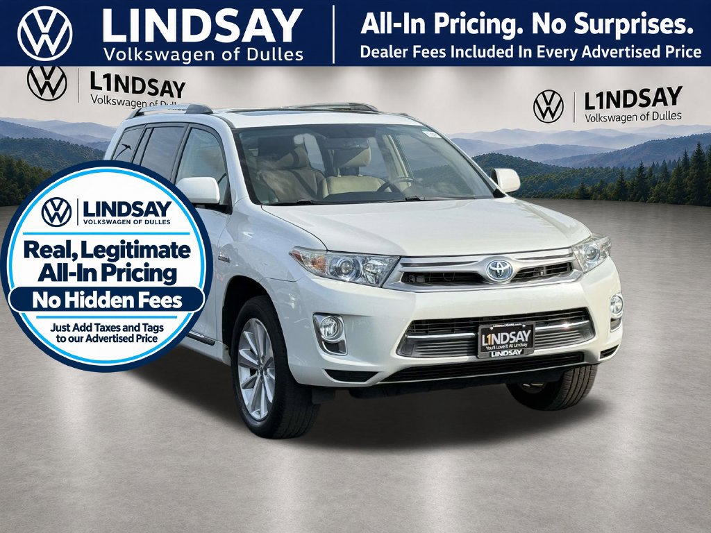 Used 2012 Toyota Highlander Limited AWD/4WD image 1
