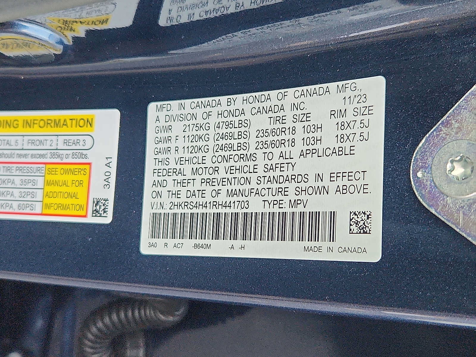 Certified 2024 Honda CR-V EX image 27