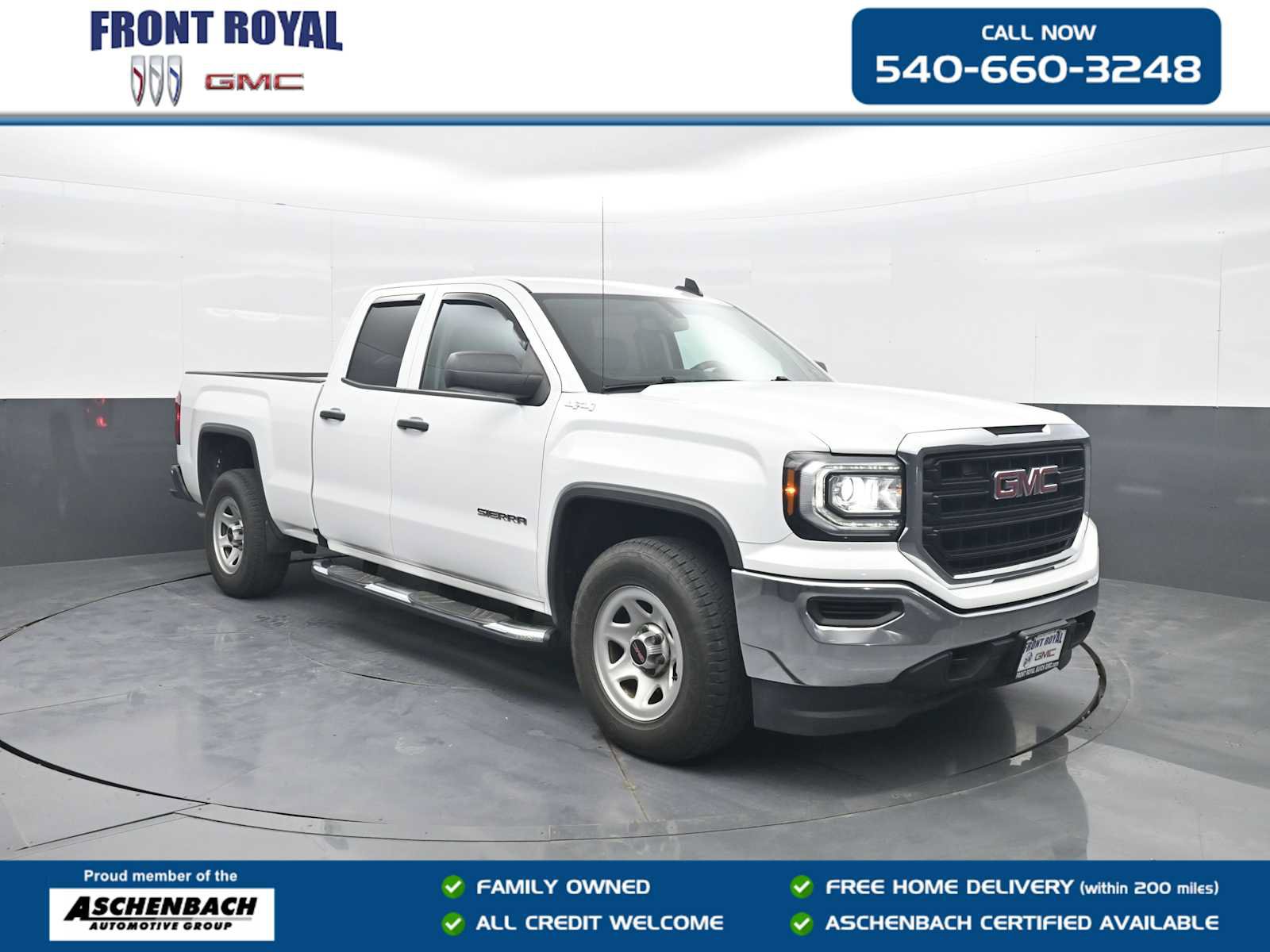 Used 2017 GMC Sierra 1500 4x4 Double Cab image 1