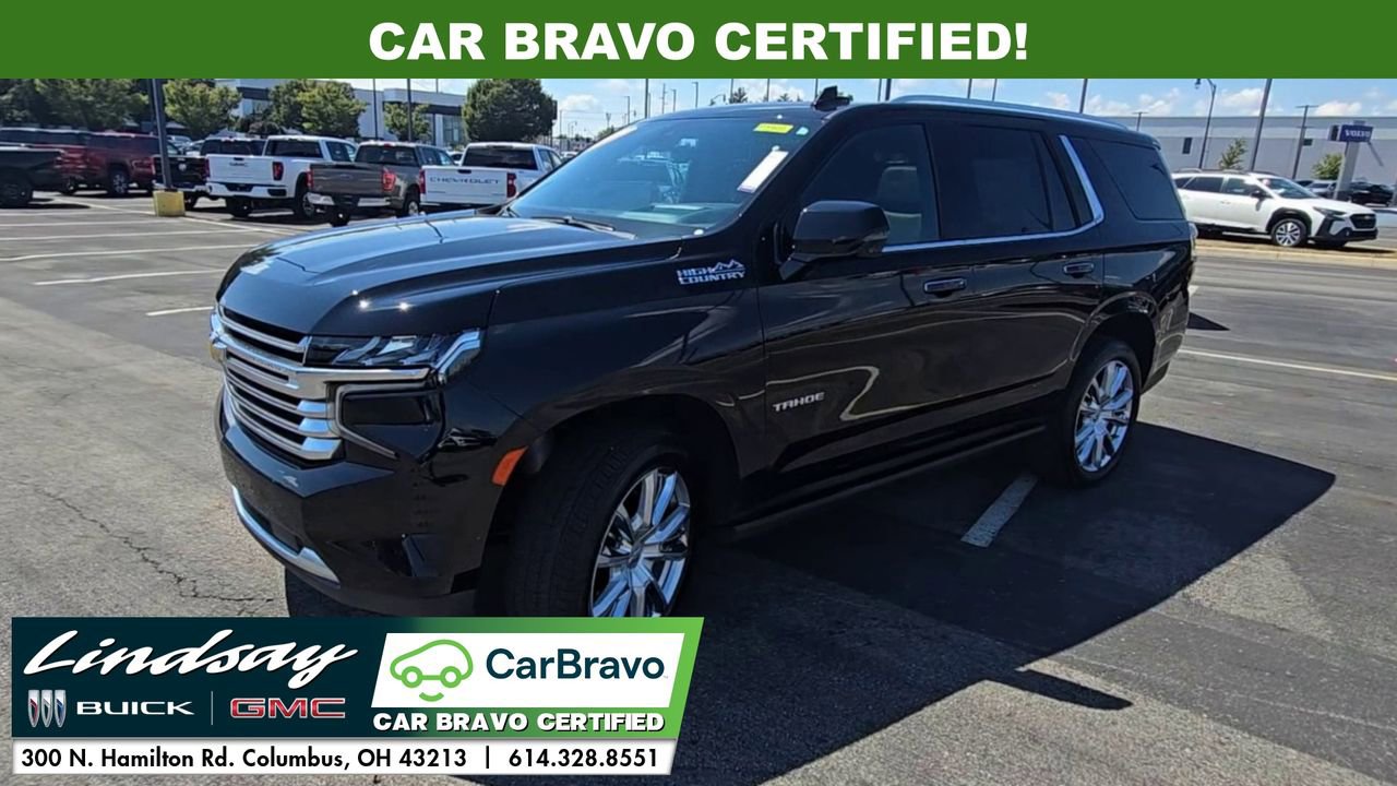 Certified 2021 Chevrolet Tahoe High Country image 4