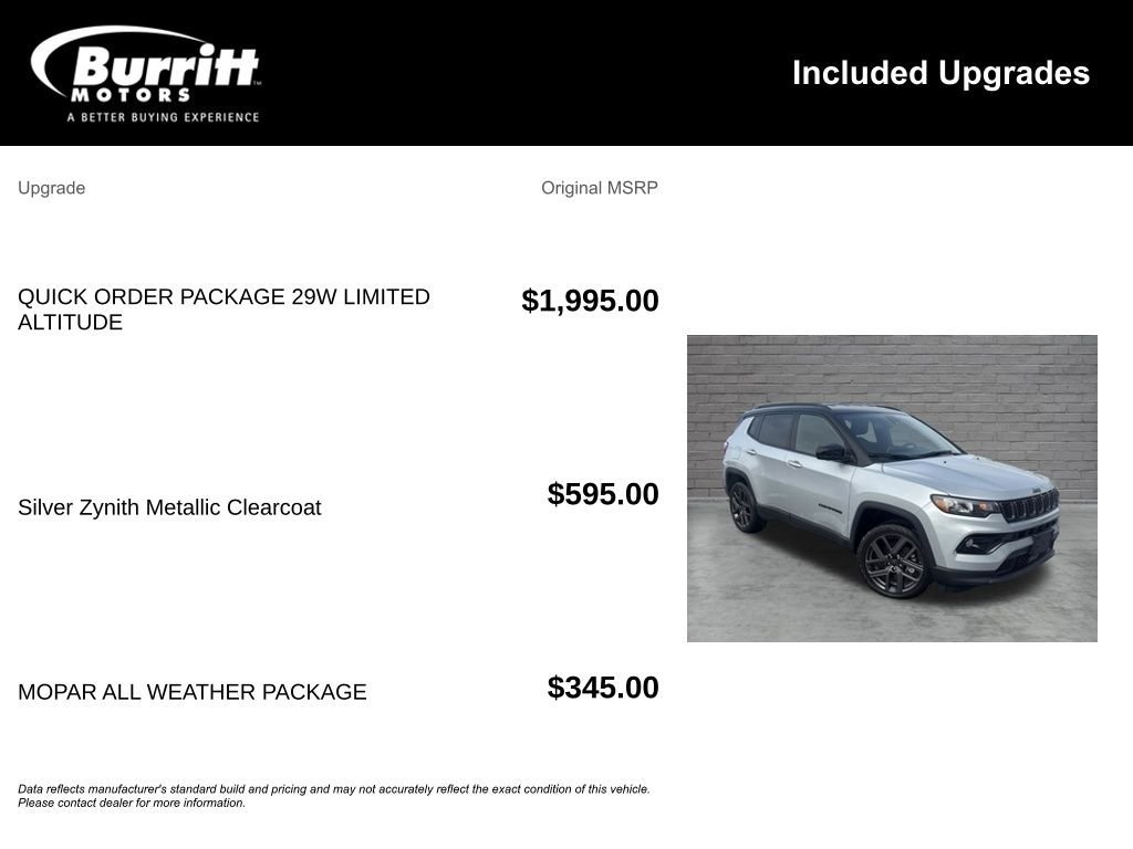 New 2026 Jeep Compass Limited AWD/4WD image 6