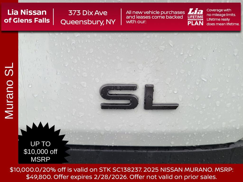 New 2025 Nissan Murano SL w/ Cargo Package image 5