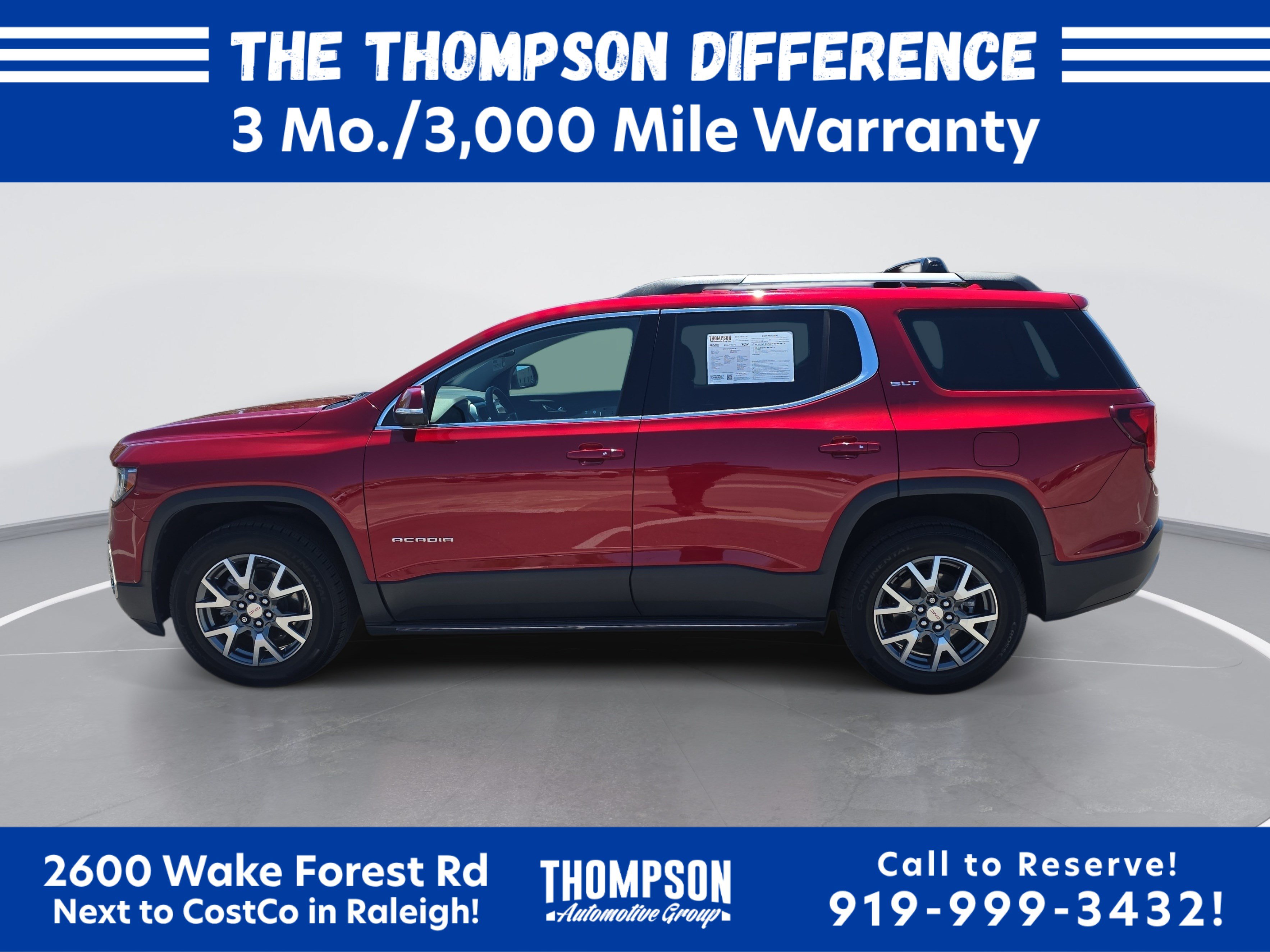 Used 2022 GMC Acadia SLT w/ Technology Package AWD/4WD image 6