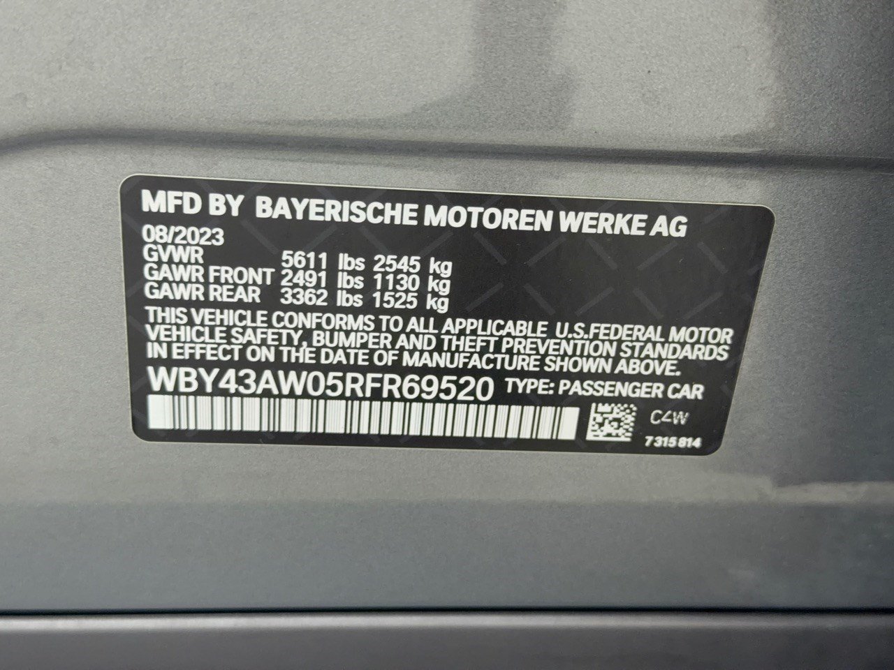 Certified 2024 BMW i4 eDrive35 w/ Premium Package RWD image 31