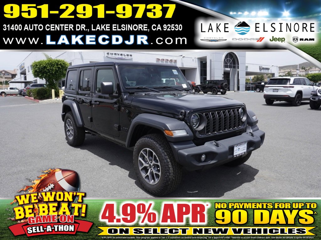 New 2024 Jeep Wrangler Unlimited Sport S