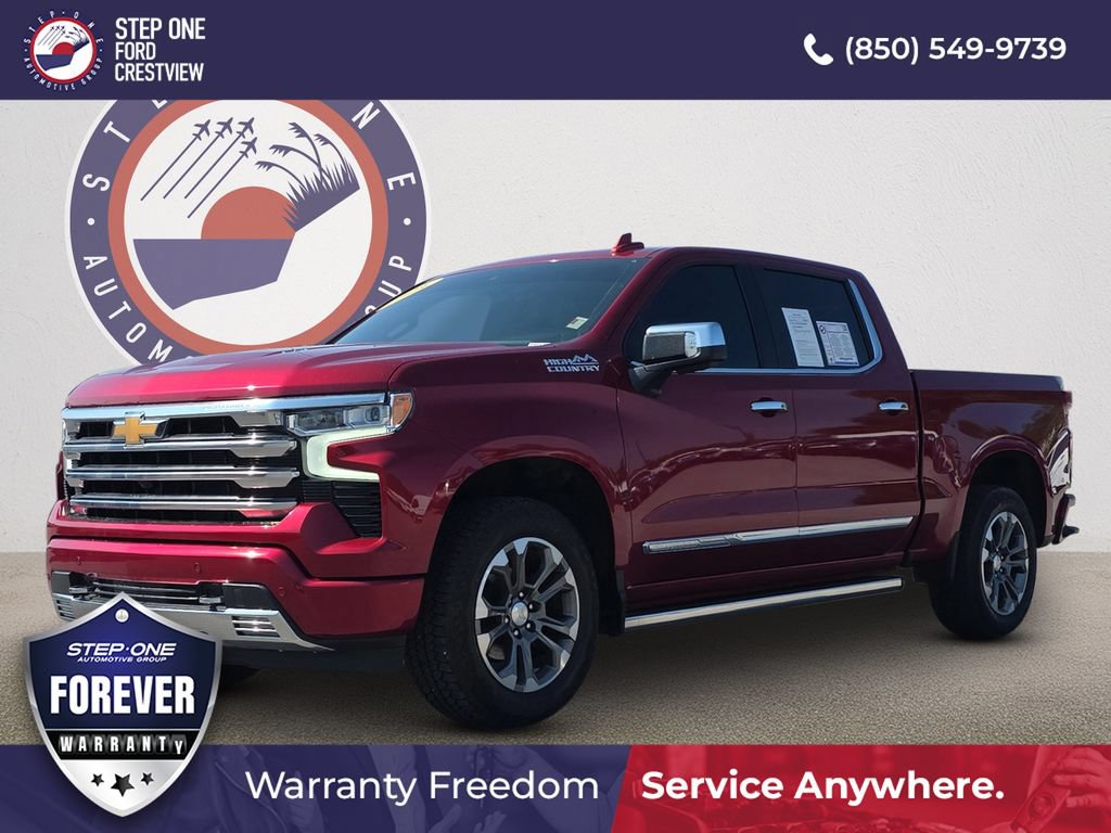 Used 2024 Chevrolet Silverado 1500 High Country w/ Max Trailering Package AWD/4WD image 1