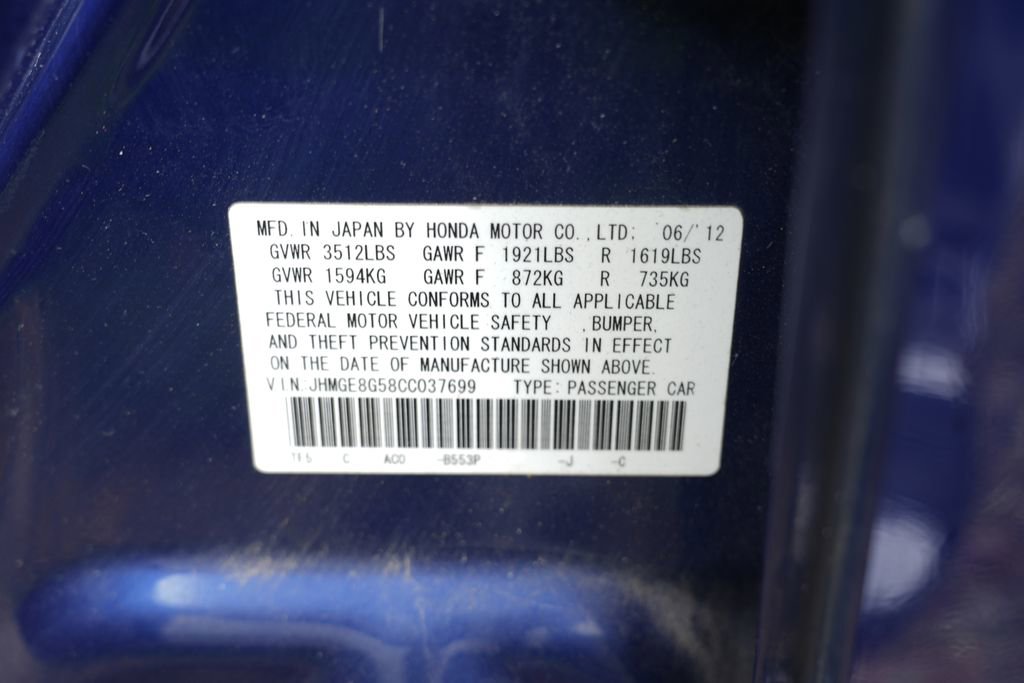 Used 2012 Honda Fit Sport image 51