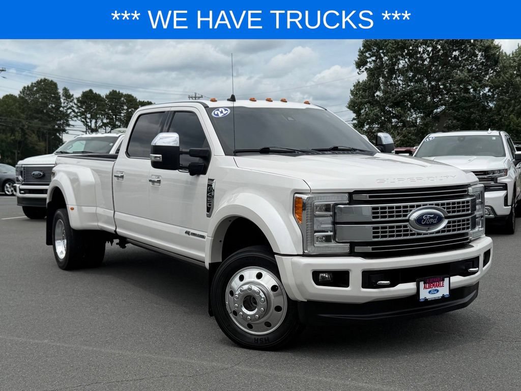 Used 2019 Ford F450 Platinum w/ Platinum Ultimate Package