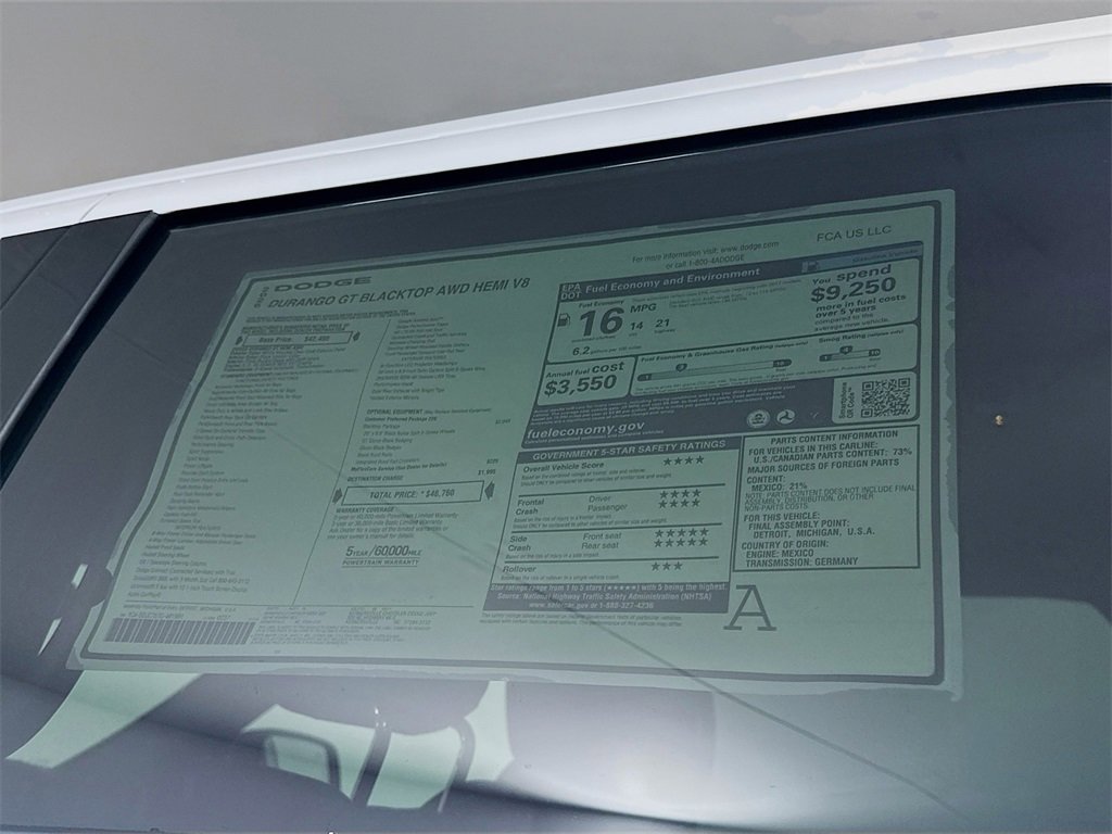 New 2026 Dodge Durango GT image 20