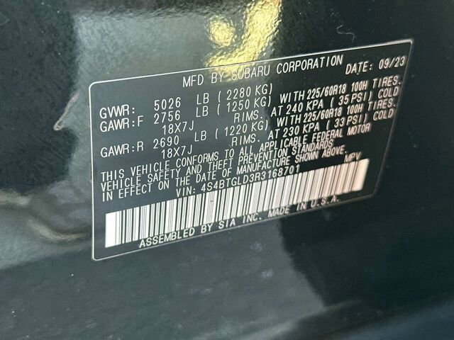Certified 2024 Subaru Outback Onyx Edition XT image 36