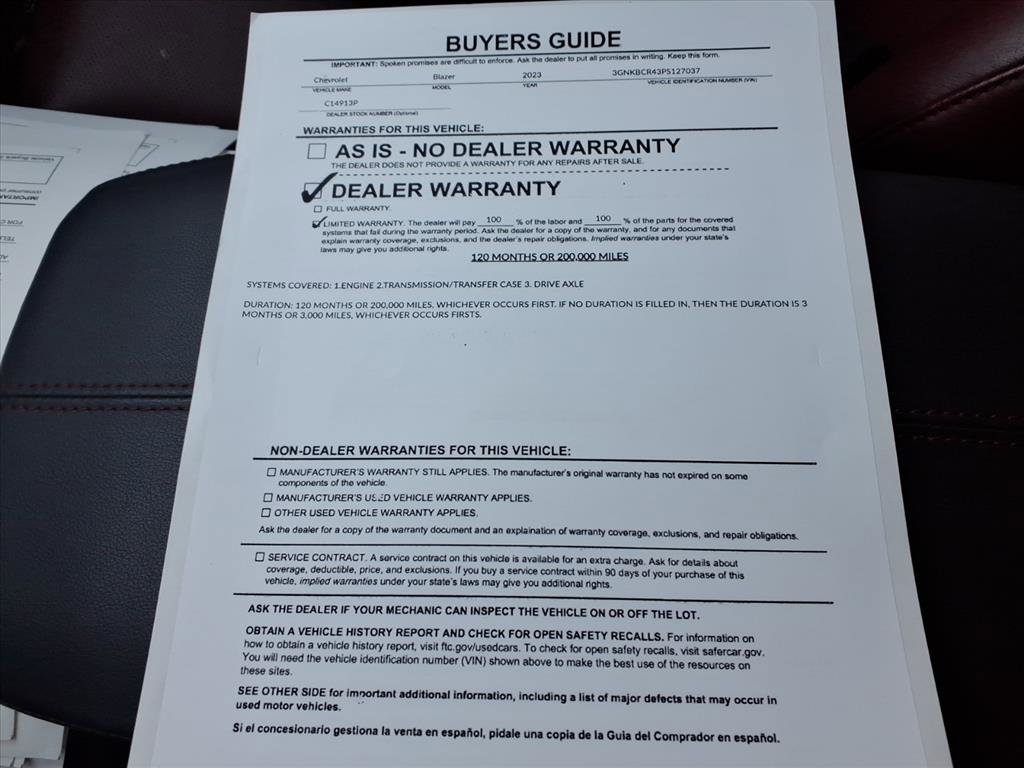 Used 2023 Chevrolet Blazer LT w/ Convenience Package image 36