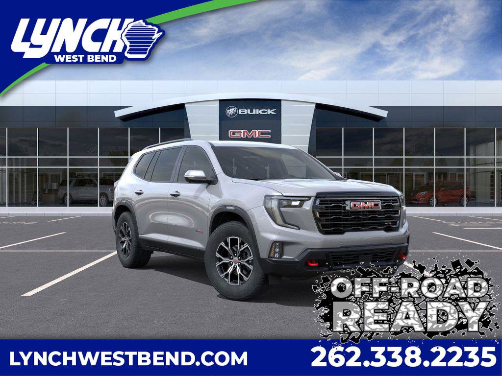 New 2026 GMC Acadia AT4 w/ LPO, Floor Liner Package video 1