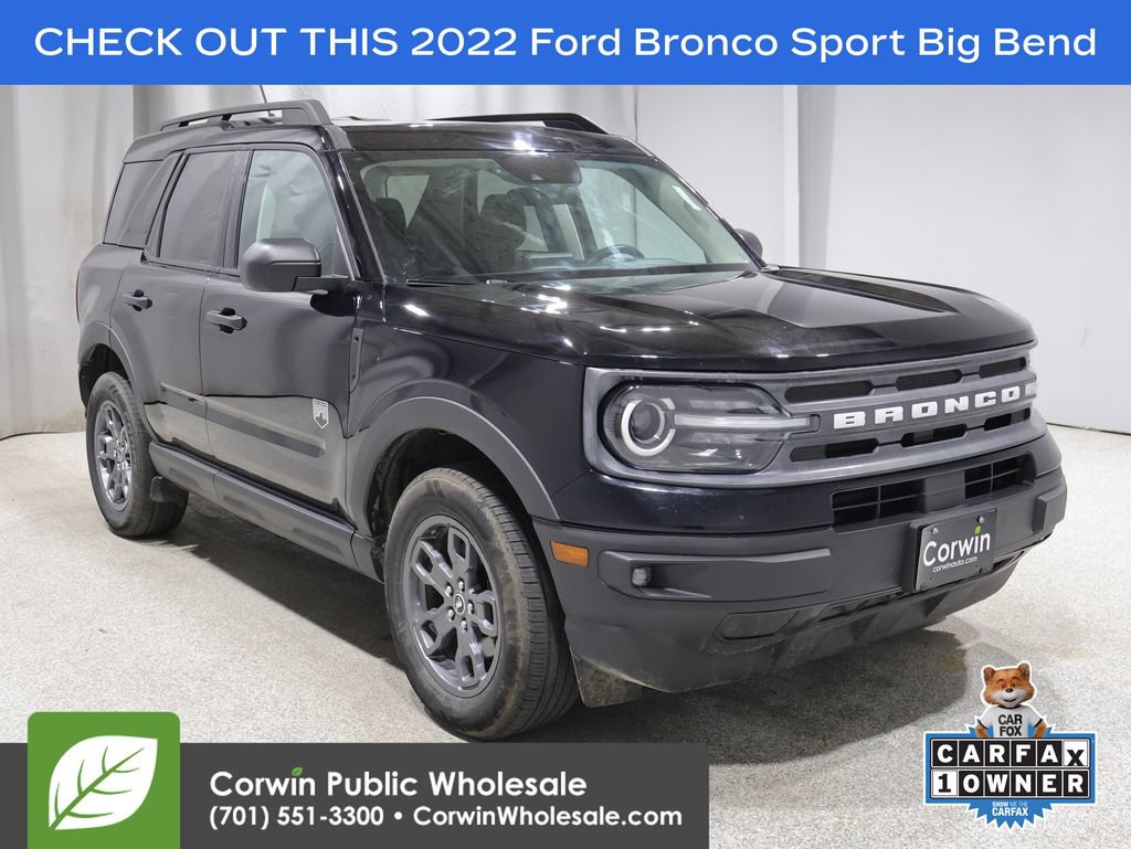 Used 2022 Ford Bronco Sport Big Bend w/ Convenience Package AWD/4WD image 1