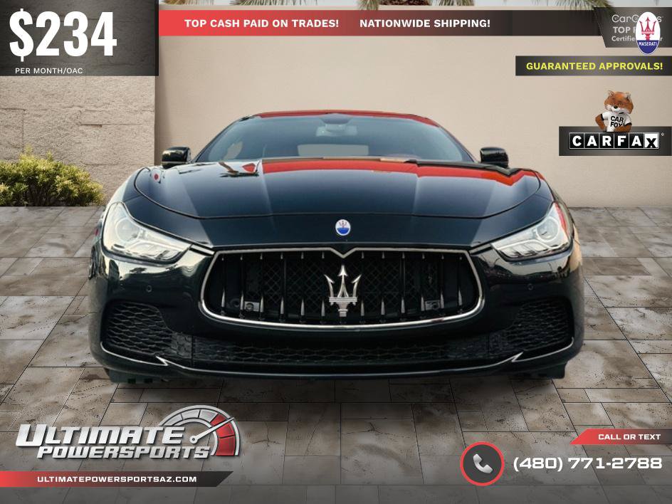 Used 2014 Maserati Ghibli S Q4 AWD/4WD image 8