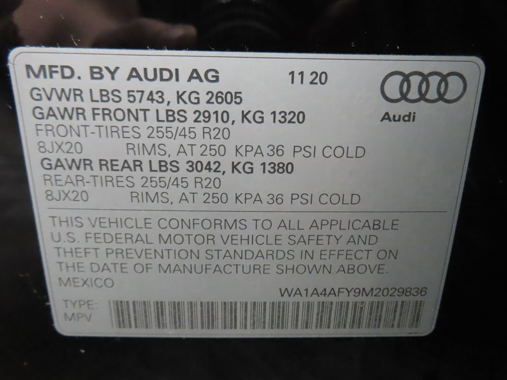 Used 2021 Audi SQ5 Premium w/ Convenience Package AWD/4WD image 62